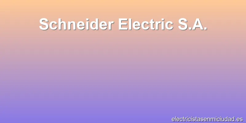 Schneider Electric S.A.