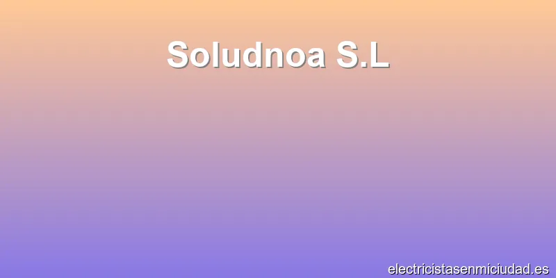 Soludnoa S.L