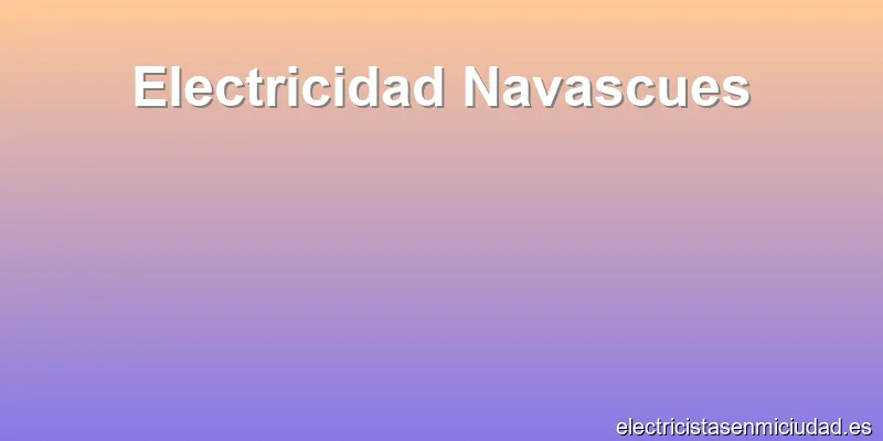 Electricidad Navascues