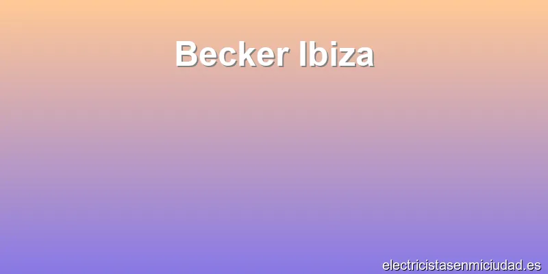 Becker Ibiza