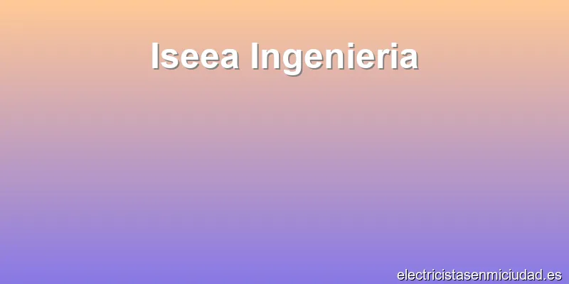 Iseea Ingenieria