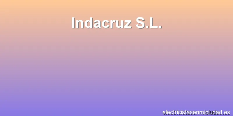 Indacruz S.L.