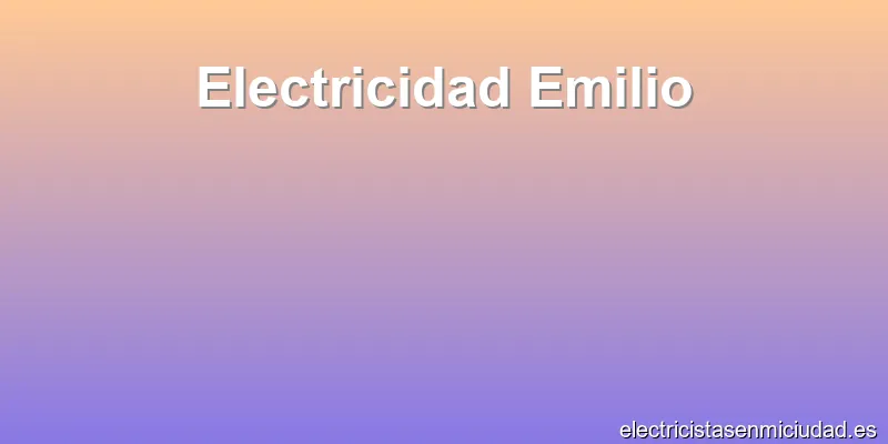 Electricidad Emilio