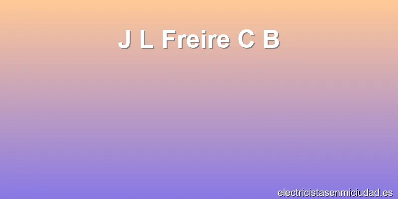 J L Freire C B