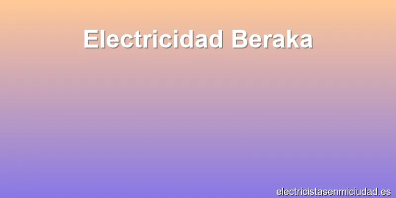 Electricidad Beraka