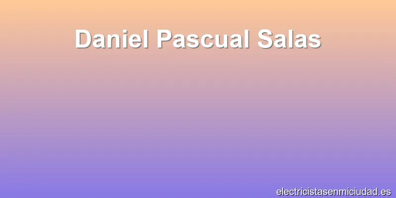 Daniel Pascual Salas