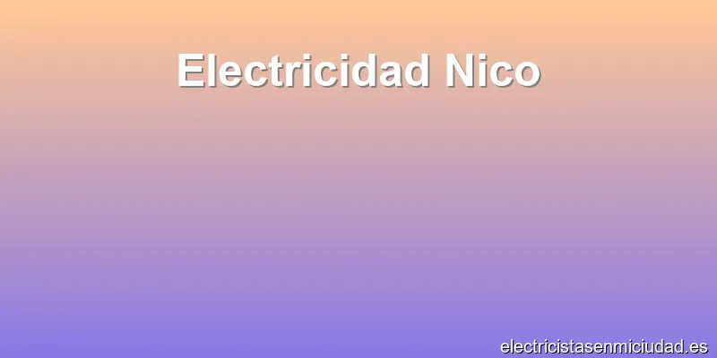 Electricidad Nico