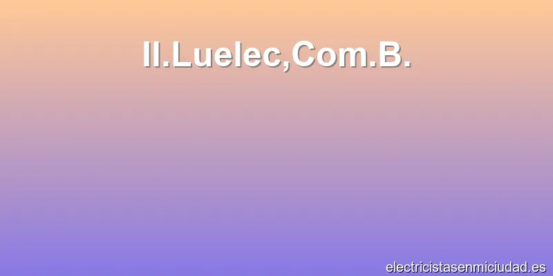 Il.Luelec,Com.B.