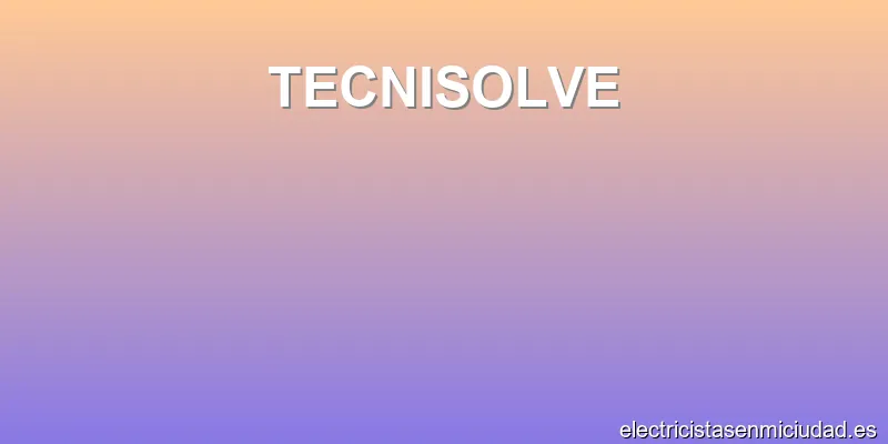 TECNISOLVE