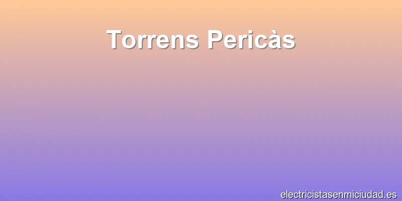 Torrens Pericàs