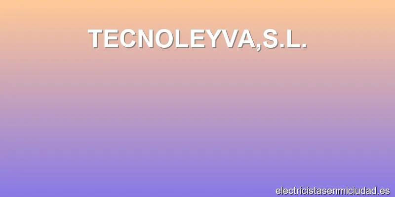 TECNOLEYVA,S.L.