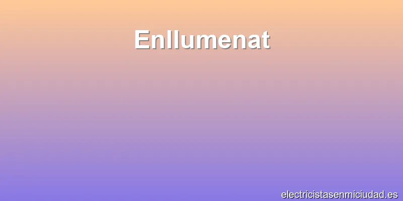 Enllumenat