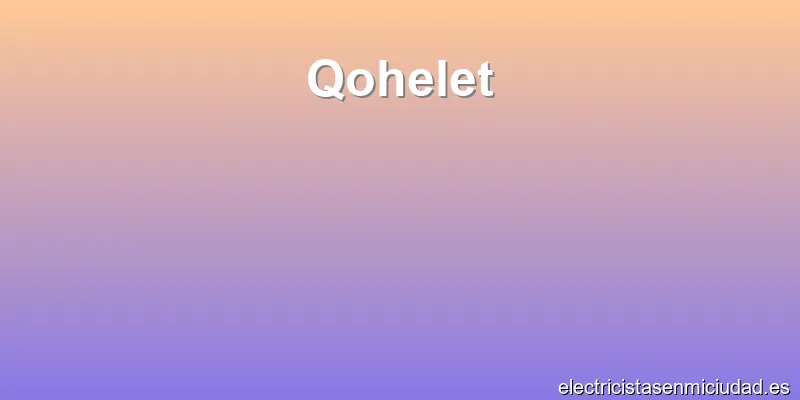 Qohelet