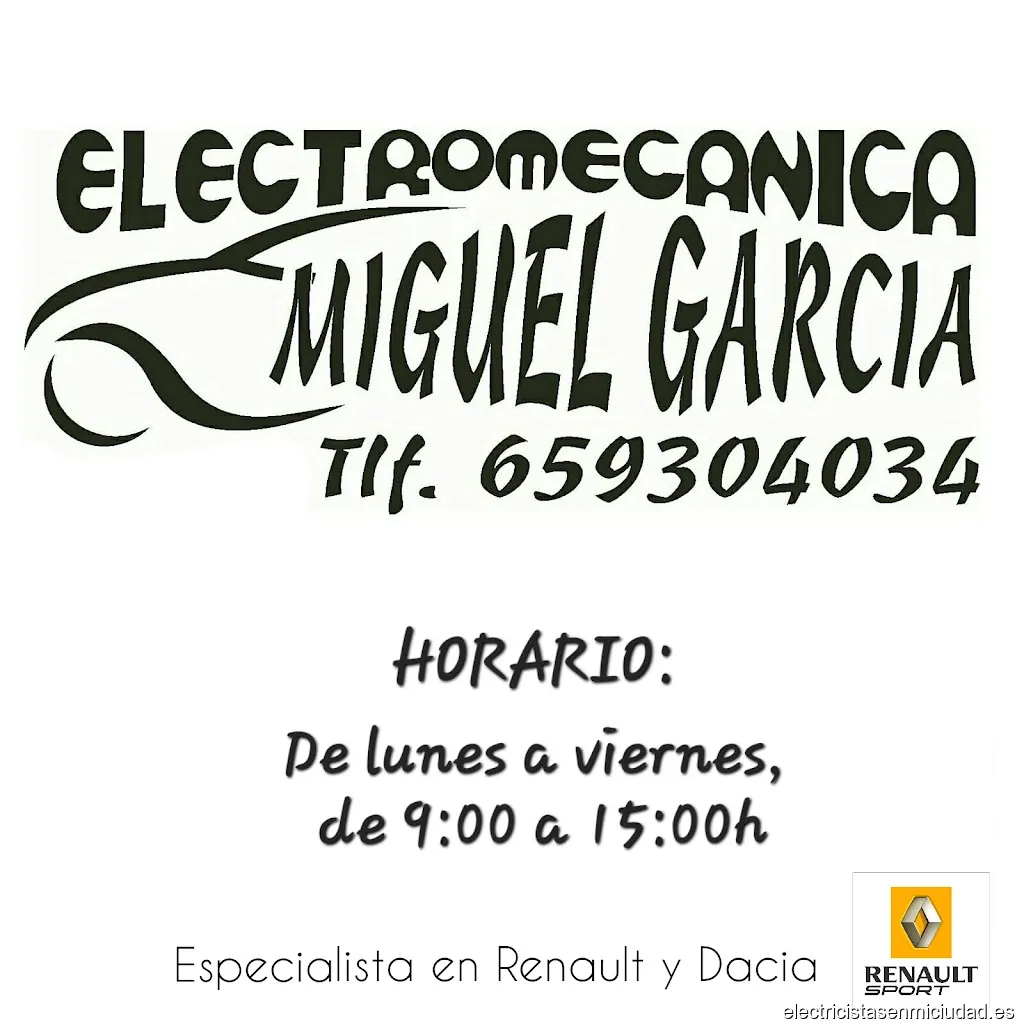 Electromecánica Miguel García