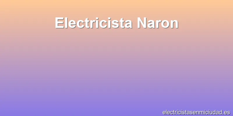 Electricista Naron