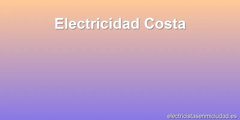 Electricidad Costa
