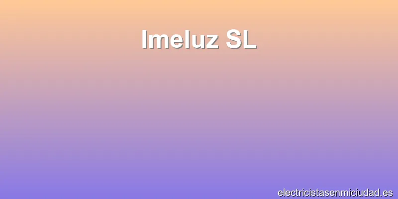 Imeluz SL