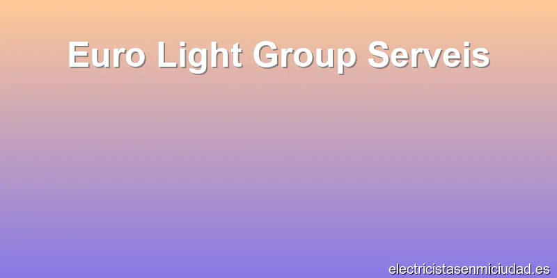 Euro Light Group Serveis