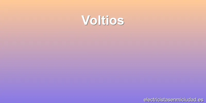 Voltios