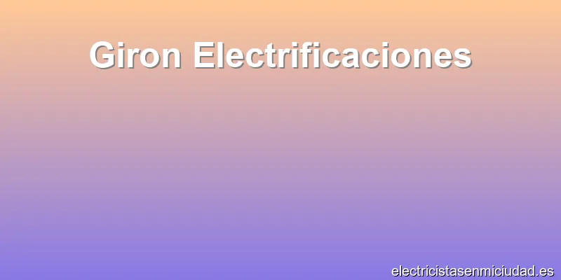 Giron Electrificaciones