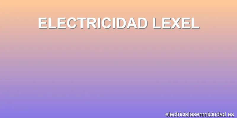 ELECTRICIDAD LEXEL
