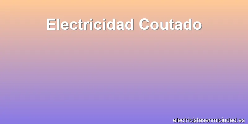 Electricidad Coutado