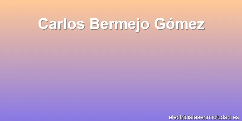 Carlos Bermejo Gómez