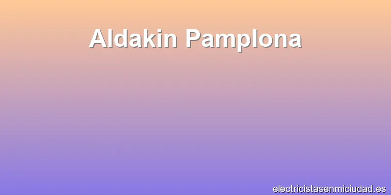 Aldakin Pamplona