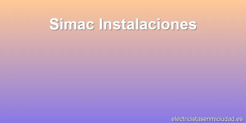 Simac Instalaciones