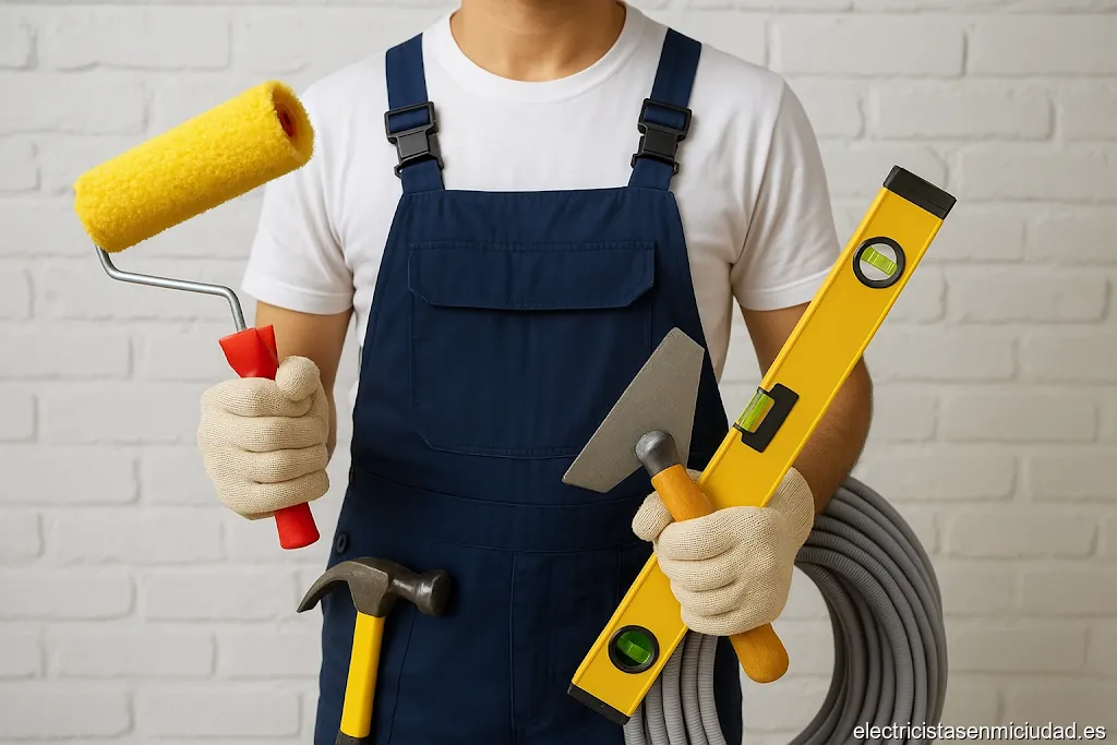 Juan Soluciones - Servicios de albañileria, pintura, electricidad, fontaneria, abrillantado de suelos