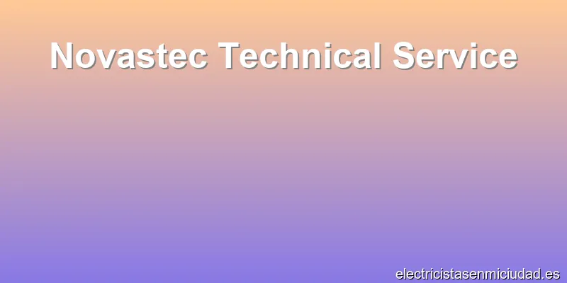 Novastec Technical Service