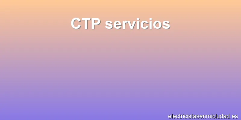 CTP servicios