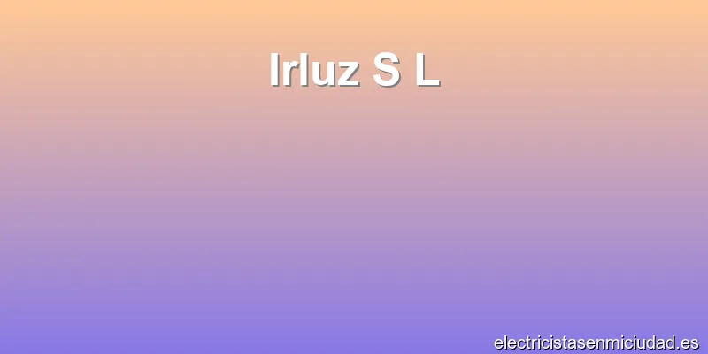 Irluz S L