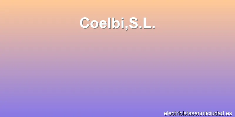 Coelbi,S.L.
