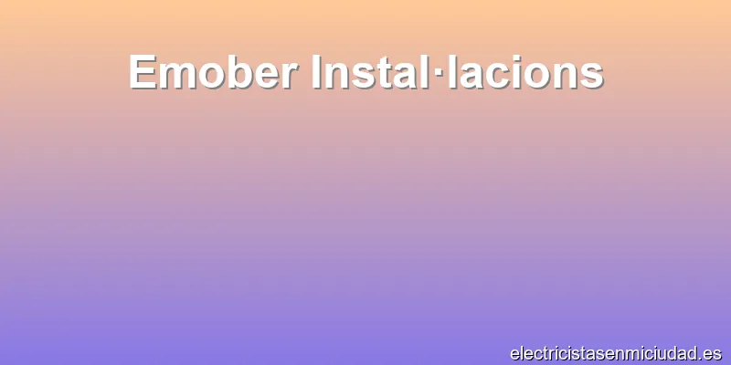 Emober Instal·lacions