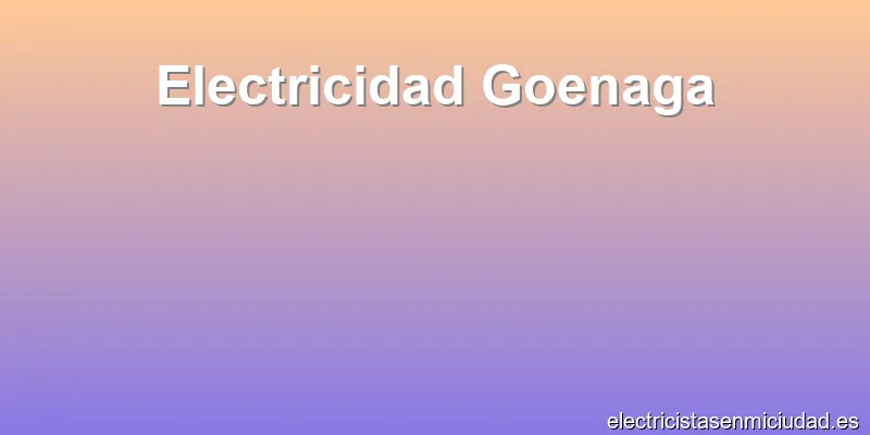 Electricidad Goenaga