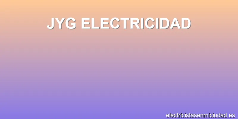 JYG ELECTRICIDAD