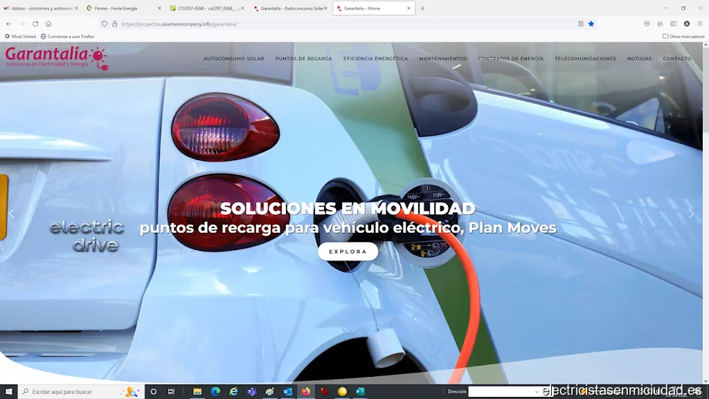 Garantalia Energía, Movilidad y Fotovoltaica