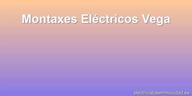 Montaxes Eléctricos Vega