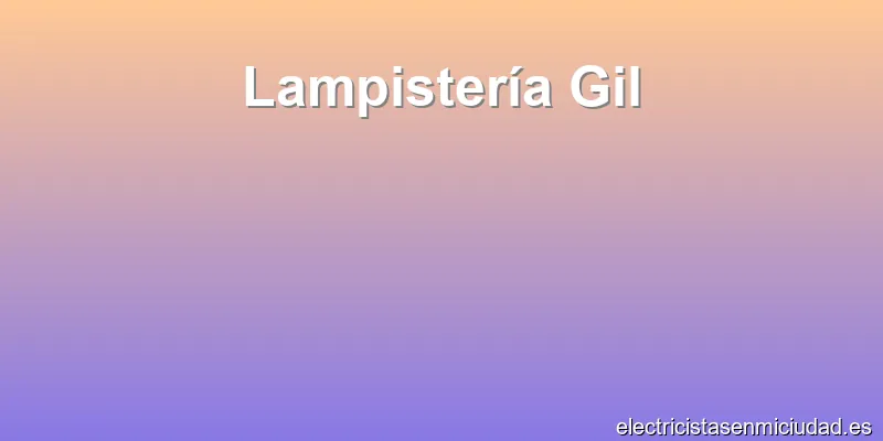 Lampistería Gil