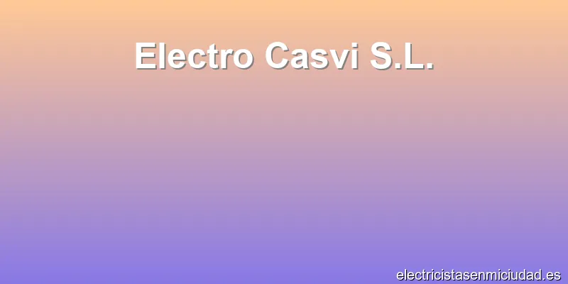 Electro Casvi S.L.