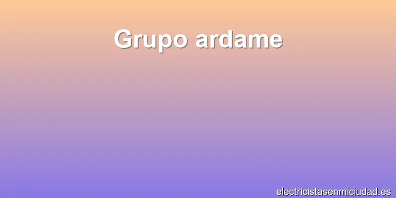 Grupo ardame