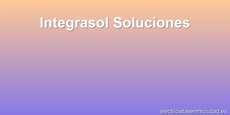 Integrasol Soluciones