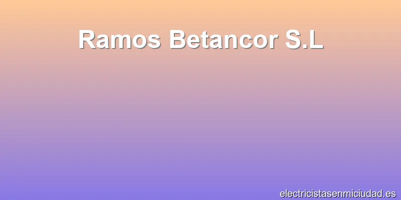 Ramos Betancor S.L
