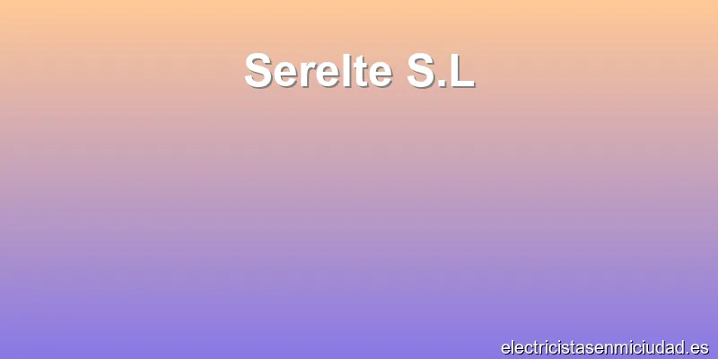 Serelte S.L