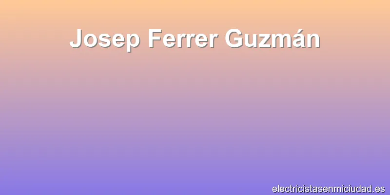 Josep Ferrer Guzmán