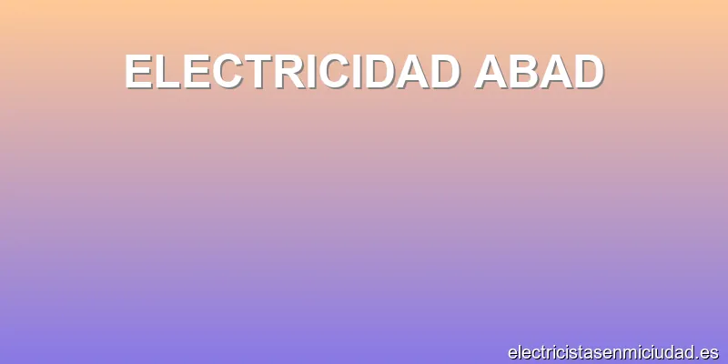 ELECTRICIDAD ABAD
