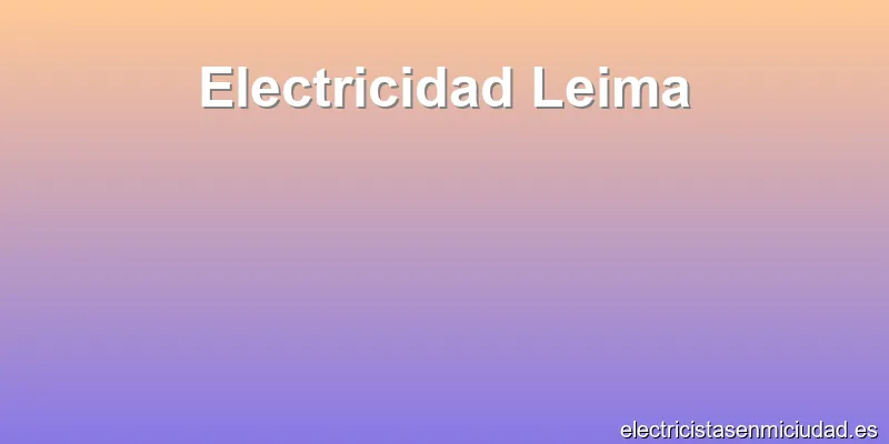 Electricidad Leima