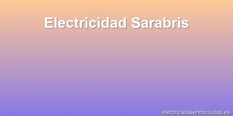 Electricidad Sarabris