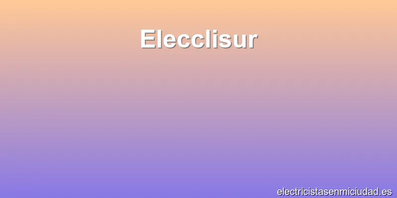 Elecclisur